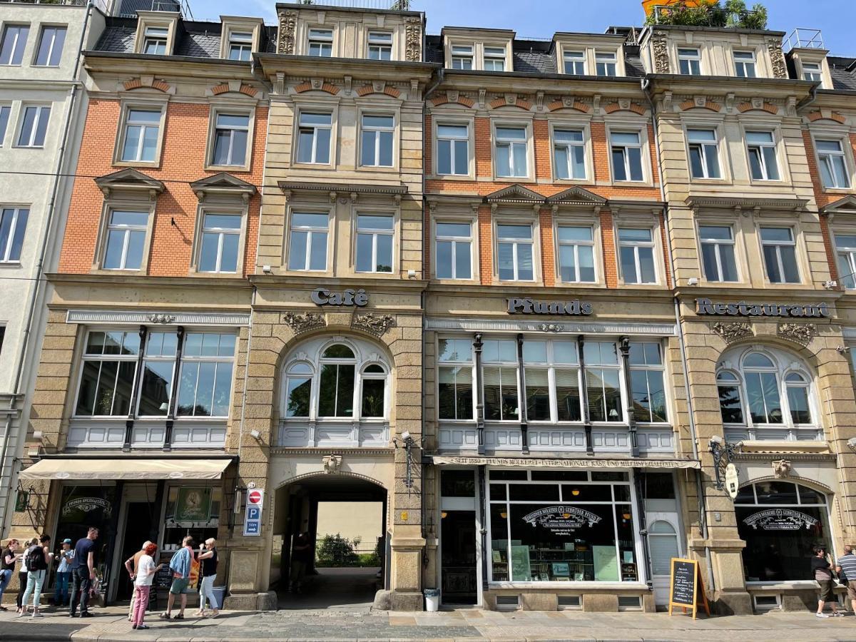 Moderne Ferienwohnung In Der Dresdner Neustadt Dresda Exterior foto